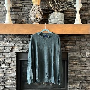 Trendy, crewneck, charcoal, sweater